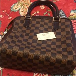 Vintage Louis Vuitton Checkered Purse with handles